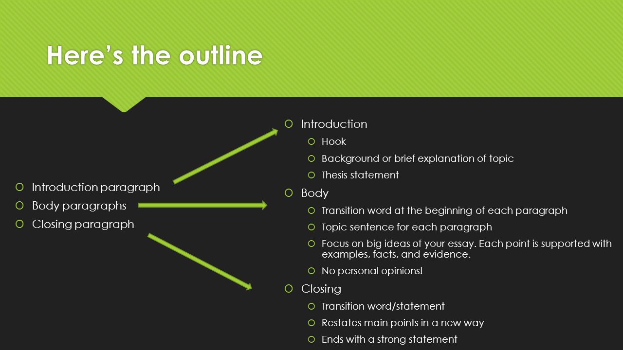 Exemplification essay how to